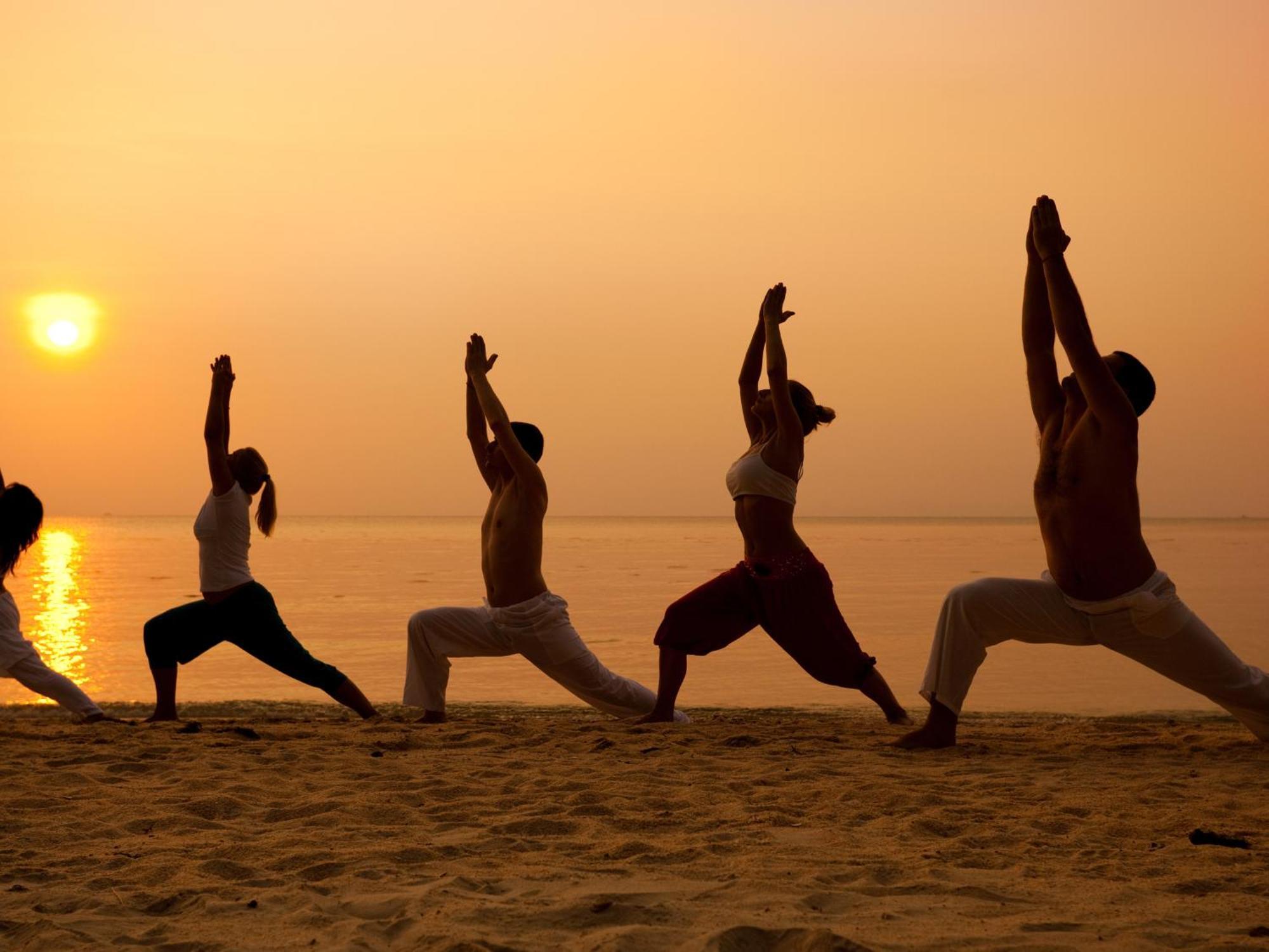 Tombo Beach Yoga E Bem-Estar Guaruja Bagian luar foto